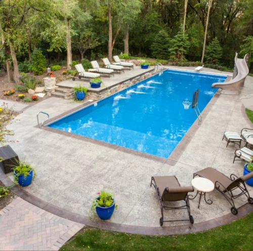 Pool deck