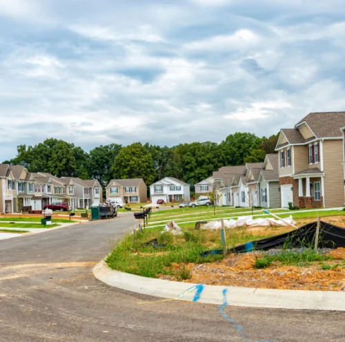 Subdivision paving
